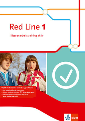 Red Line 1. Klassenarbeitstraining aktiv mit Multimedia-CD. Ausgabe 2014 Klett Ernst /Schulbuch, Klett