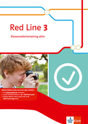 Red Line 3. Klassenarbeitstraining aktiv mit Multimedia-CD Klasse 7 Klett Ernst /Schulbuch, Klett