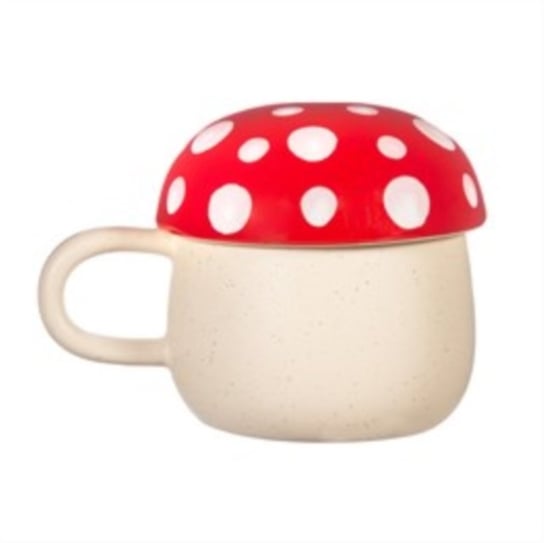 Red Mushroom Mug with Lid SASS & BELLE