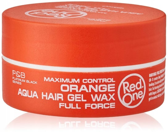 Red One, Orange Aqua Hair Wax, Wosk pomada do włosów, 150 ml Red One