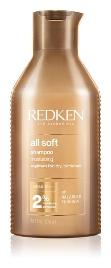 Redken All Soft szampon odżywczy do włosów suchych i łamliwych 300ml Redken