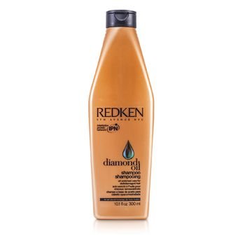 Redken, Diamond Oil, szampon z olejkiem do włosów zniszczonych i matowych, 300 ml Redken
