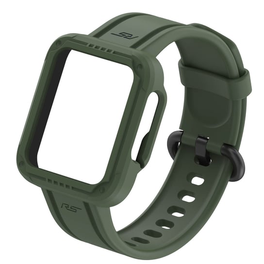 Redmi Watch 2 Lite / Watch 2 Pasek Silikonowy zderzak Ciemnozielony Avizar