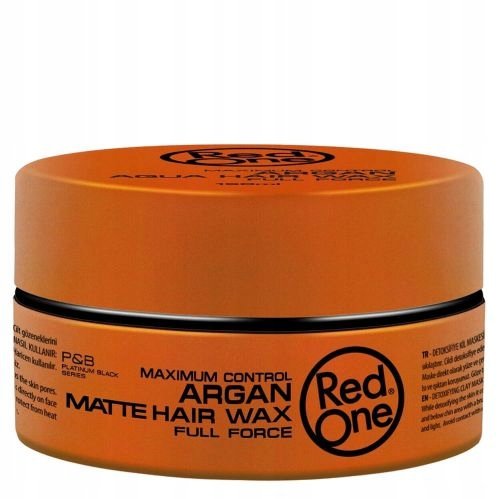 RedOne, Wosk Matujący, Argan Matte Hair Wax, 150ml RedOne