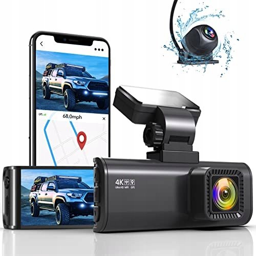 REDTIGER F7N kamera samochodowa z WiFi GPS z przodu i z tyłu 4K + 1080p Inna marka