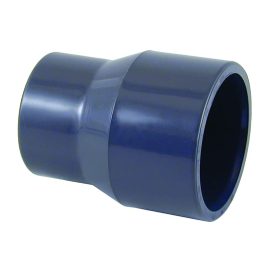 Redukcja PVC 50-40x32mm PN16 do klejenia, długa - Cepex | Sklep EMPIK.COM
