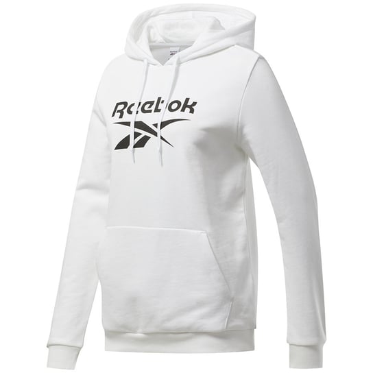 Reebok, Bluza sportowa damska, CL Big Logo Hoodie FT8186, biały, rozmiar XL Reebok