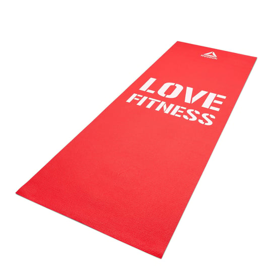 Reebok, Mata fitness, Love RAMT-11024RDL, czerwona, 4 mm Reebok Fitness