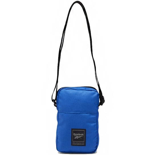 Reebok, Torebka na ramię, Workout City Bag FQ5289, niebieski, 4.5x14x22 cm Reebok
