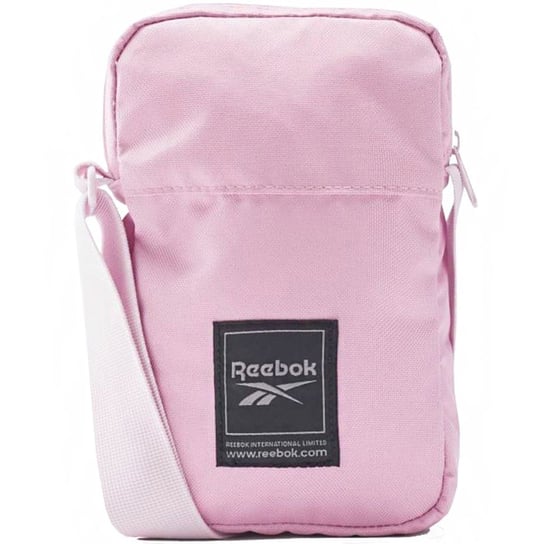 Reebok, Torebka na ramię, Workout City Bag FQ5290, różowy, 4.5x14x22 cm Reebok