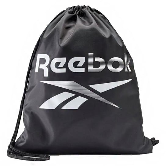 Reebok, Worek na buty, Training Essentials Gymsack FQ5515, czarny, 15.75L Reebok