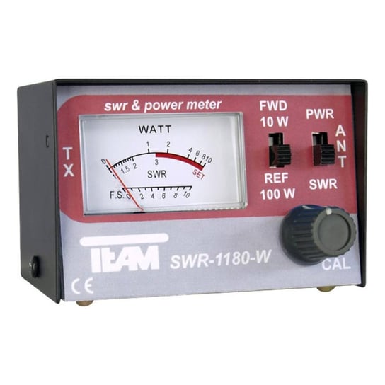 Reflektometr TEAM SWR-1180-W 1.7-30MHz 100W Inna marka
