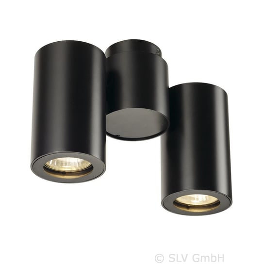 Reflektor ścienno-sufitowy SPORTLINE Enola, czarny, 14x6,7x21,5 cm Spotline
