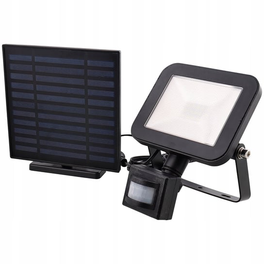 Reflektor solarny halogen LED z czujnikiem ruchu 700 lm IP44 12x15,7x5,9 cm ZDTRADING