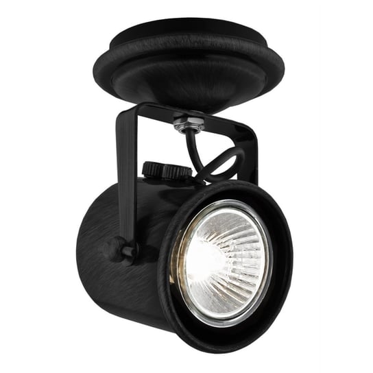 Reflektorek sufitowy ARGON Cejlon, czarny, 1x50W, 12,5x7 cm Argon