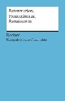 Reformation, Humanismus, Renaissance Pfitzer Klaus