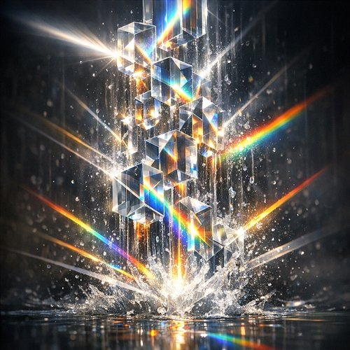 Refraction Cascade Alexandre Van Kestel