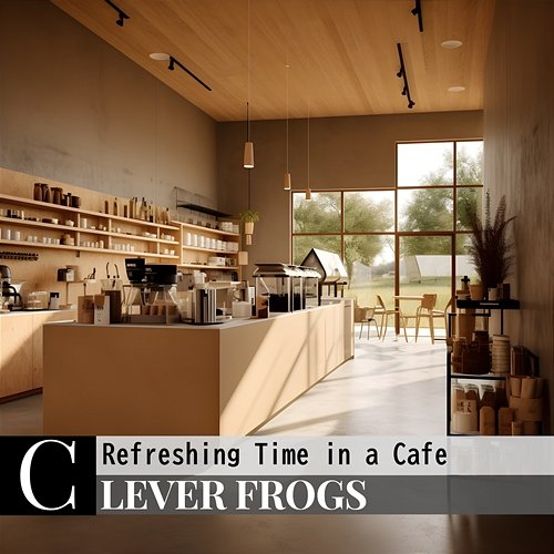 Refreshing Time in a Cafe Clever Frogs