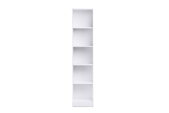 Regał ARGET biały, 40x182x30, płyta wiórowa Konsimo