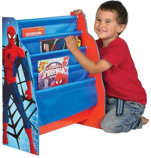 Regał Biblioteczka na książki Spiderman dla dzieci Moose Toys
