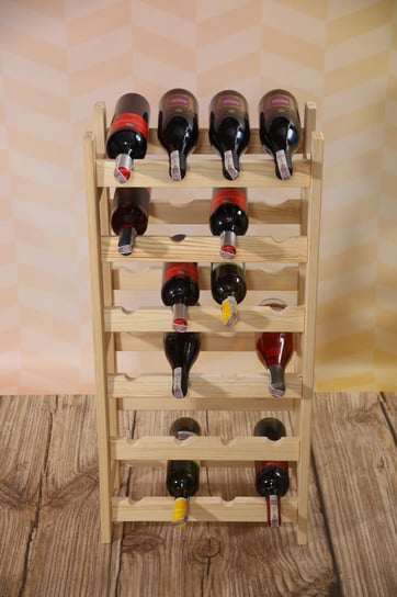 Regał na wino 24 butelki (4x6) Stolarstwo Wochnik S.C.
