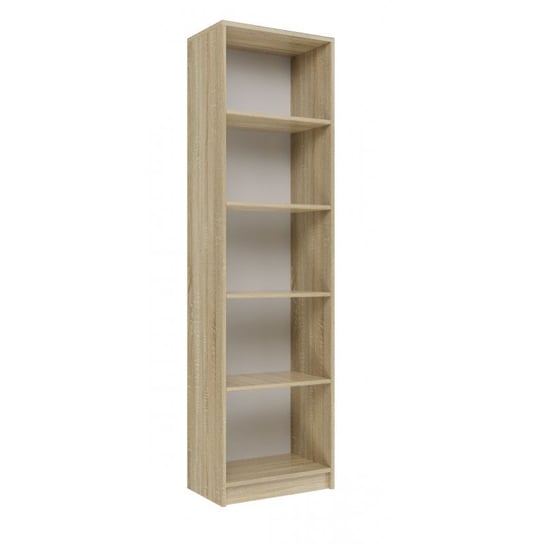 Regał R50 Biurowy 50Cm Półka Szafka Książki Segregatory Dąb Sonoma I Biuro Topeshop Topeshop