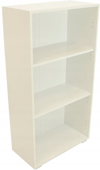 Regał r60-120 60cm półka szafka książki biel mat Topeshop