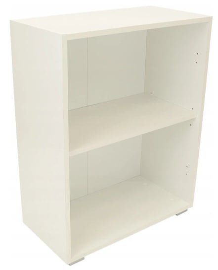 Regał r60-80 60cm półka szafka książki biel Topeshop