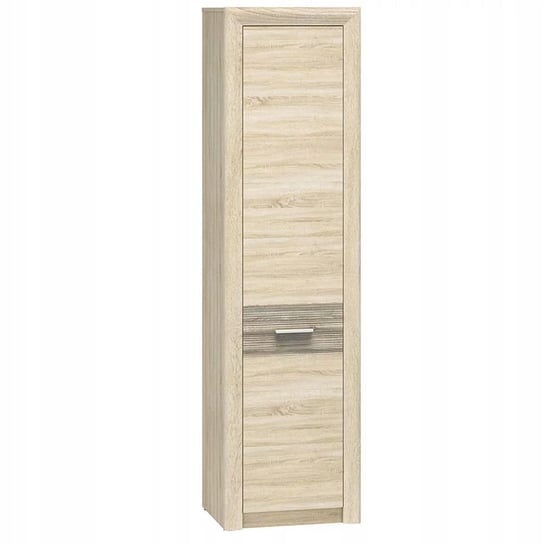 Regał zamykany dąb sonoma MDF trufel 55 cm SOLVER L Furnimasters