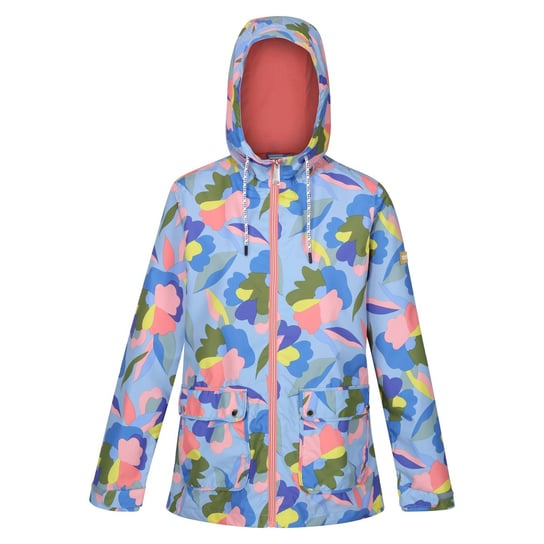 Regatta Damska Kurtka Bayletta Abstract Floral Waterproof Jacket (36 / Różnokolorowy) REGATTA