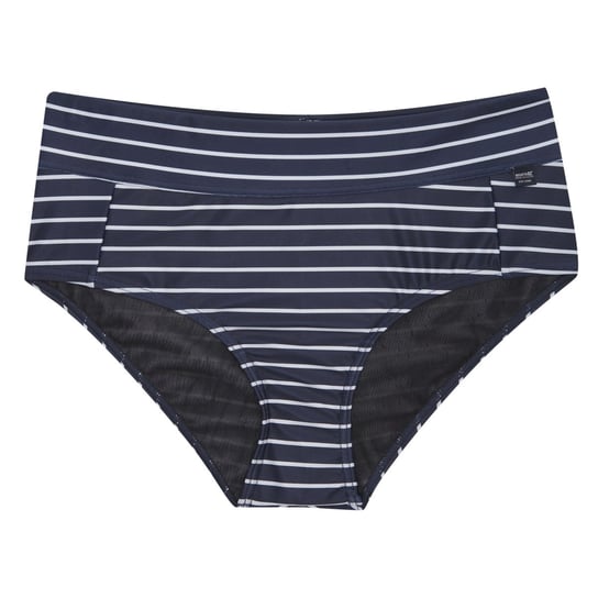 Regatta Damskie/męskie Teksturowane Figi Bikini Paloma Stripe (34 / Ciemnogranatowy) REGATTA