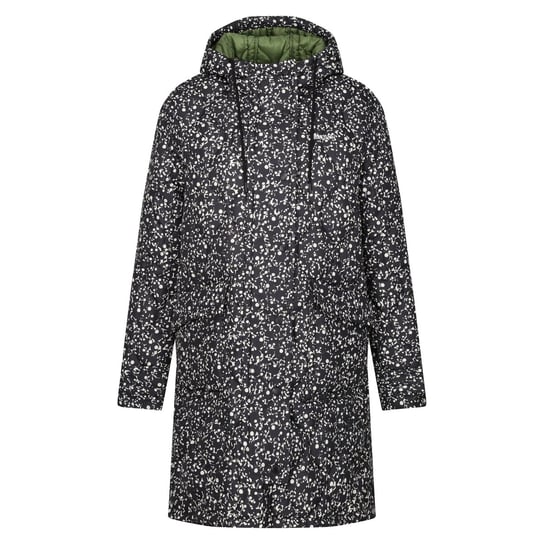 Regatta Kobiety/Panie Orla Kiely All-Over Print Midi Padded Jacket (46 / Czarny) REGATTA