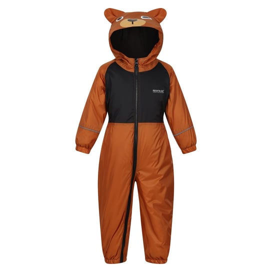 Regatta Kombinezon Dziecięcy/dziecięcy Mudplay III Bear Waterproof Puddle Suit (116 / Miedziany) REGATTA