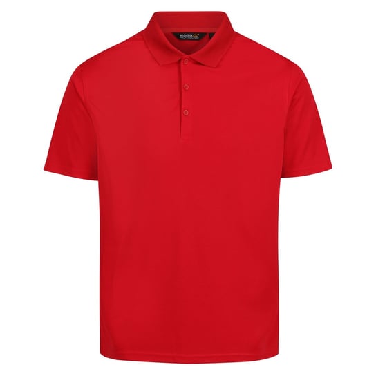Regatta Koszulka Polo Męska Odprowadzanie Wilgoci Pro (XL 8,5-9 / Bordowy) REGATTA