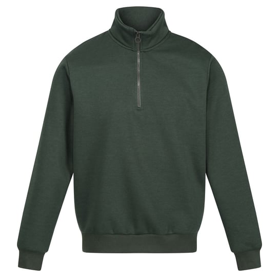 Regatta Męska Bluza Pro Quarter Zip (XL 8,5-9 / Ciemnozielony) REGATTA