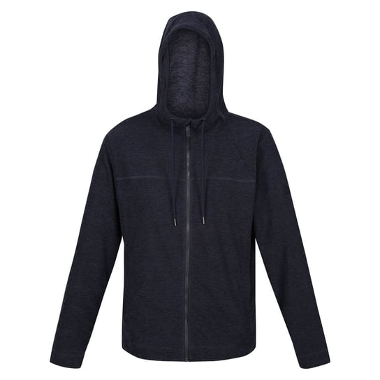 Regatta Męska Bluza Z Kapturem Shorebay Marl Full Zip (S (52-55 Cm) / Ciemnogranatowy) REGATTA