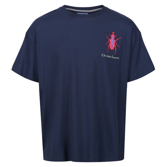 Regatta Męska Koszulka Christian Lacroix Aramon Beetle T-Shirt (S (52-55 Cm) / Ciemnogranatowy) REGATTA