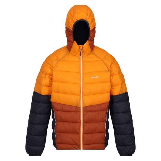 Regatta Męska Kurtka Harrock II Baffled Padded Jacket (3XL / Pomarańczowy) REGATTA