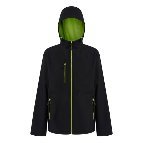 Regatta Męska Kurtka Soft Shell Navigate 2 Layer (3XL / Czarny) REGATTA