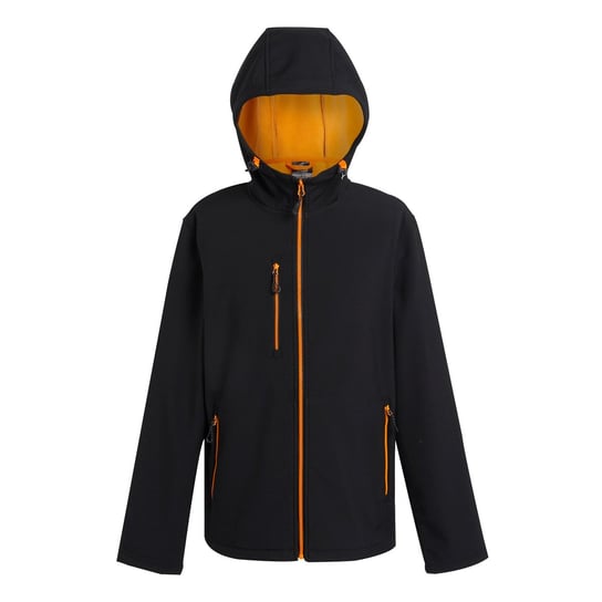 Regatta Męska Kurtka Soft Shell Navigate 2 Layer (L / Czarny) REGATTA