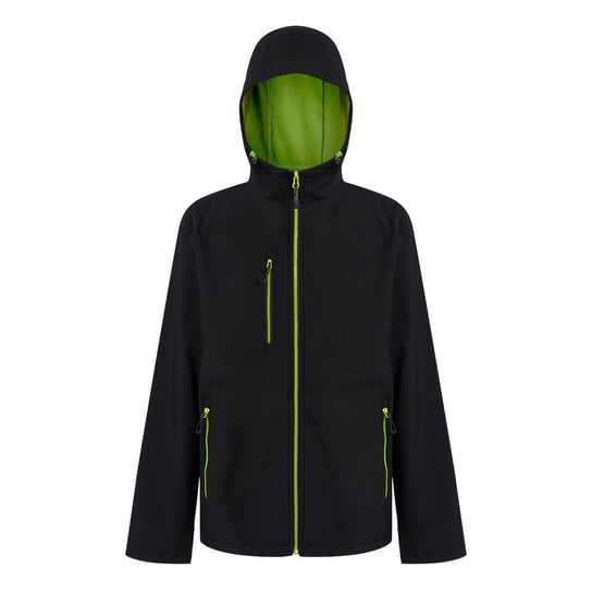 Regatta Męska Kurtka Soft Shell Navigate 2 Layer (L / Czarny) REGATTA
