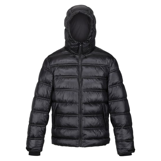 Regatta Męska Kurtka Toploft III Baffled Padded Jacket (XL 8,5-9 / Czarny) REGATTA