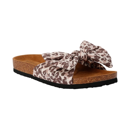 Regatta Sandały Damskie / Damskie Ava Leopard Bow Strap Sandals (21 / Brązowy) REGATTA