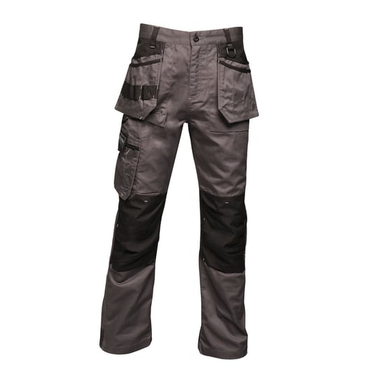 Regatta Spodnie Robocze Męskie Incursion (W30 L35 / Popielaty) REGATTA
