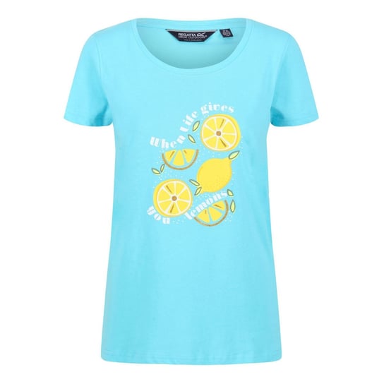 Regatta T-Shirt Damskie Cytrynowa Filandra VI REGATTA