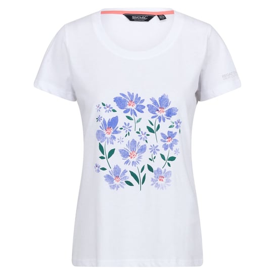 Regatta T-Shirt Damskie Kwiaty Filandra VIII (46 / Ciepły Biały) REGATTA