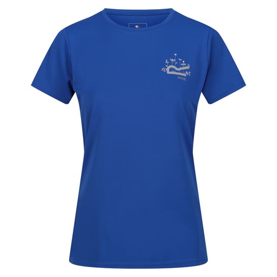 Regatta T-Shirt Damskie Logo Fingal VII (50 / Błękitny) REGATTA