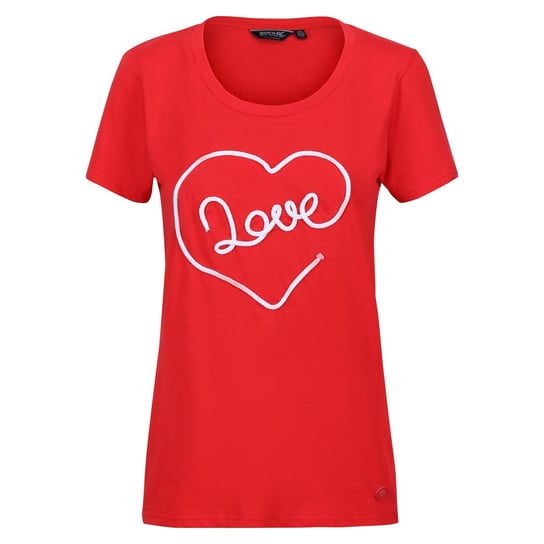 Regatta T-Shirt Damskie Miłość Filandra VII (36 / Ciemnoczerwony) REGATTA