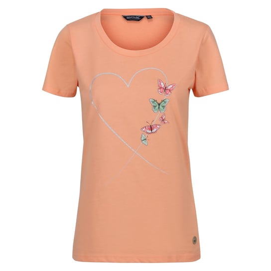 Regatta T-Shirt Damskie Motyle Filandra VII (36 / Różówe) REGATTA