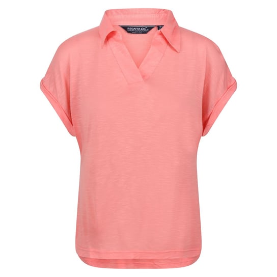 T-Shirt Donna Regatta Farida A Righe In Cotone Coolweave - Morbida, Fresca, Con Orlo Curvo, Perfetta Per L'Estate